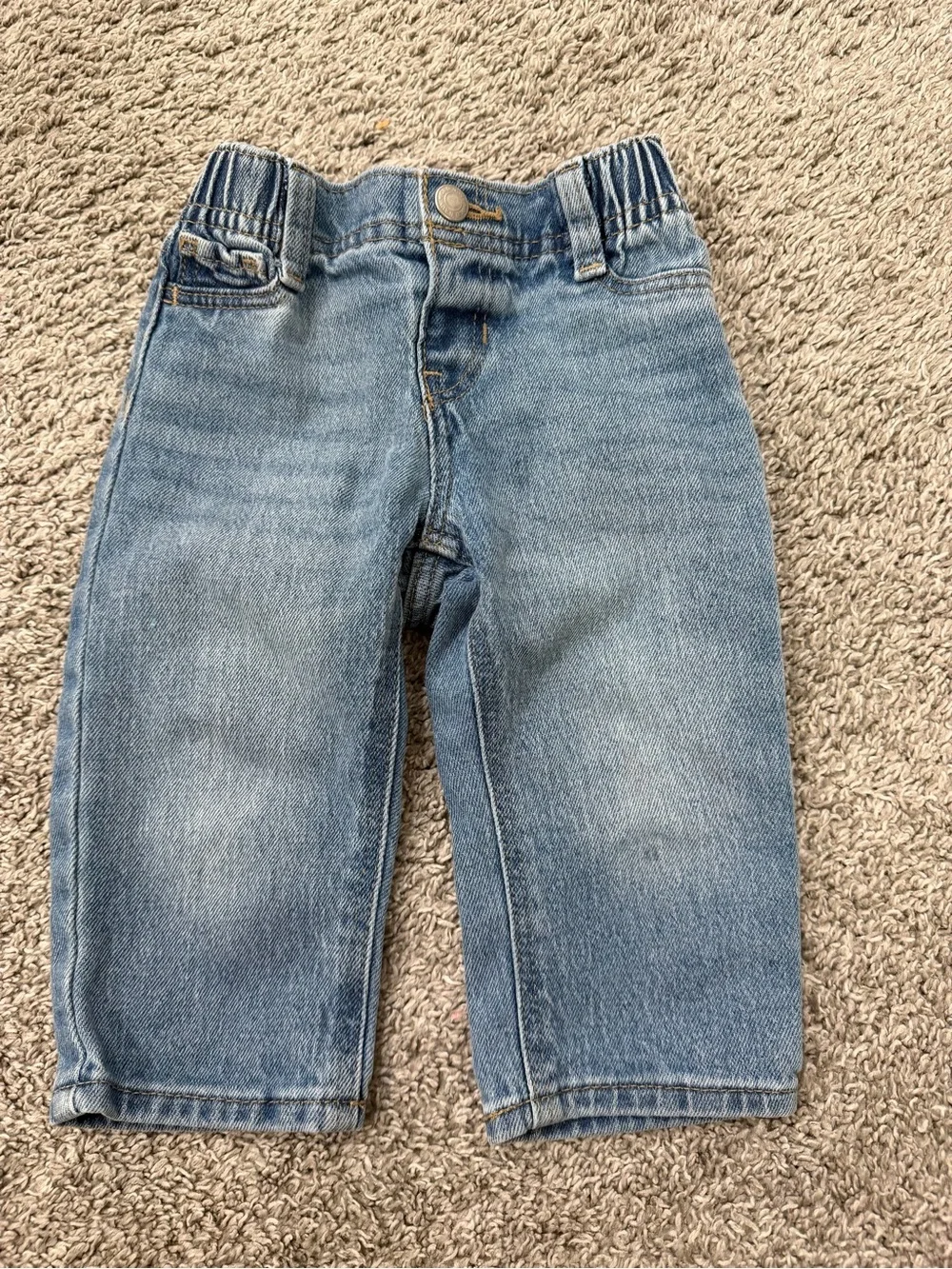Old Navy Kids Light Wash Pull-On Denim Jeans